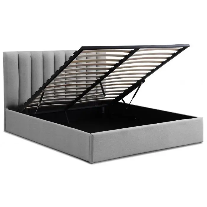 Современная мебель для спальни, уникальная бархатная тканевая кровать на голову, большая кровать в оттоманском стиле для внутреннего хранения, практичная кровать для хранения