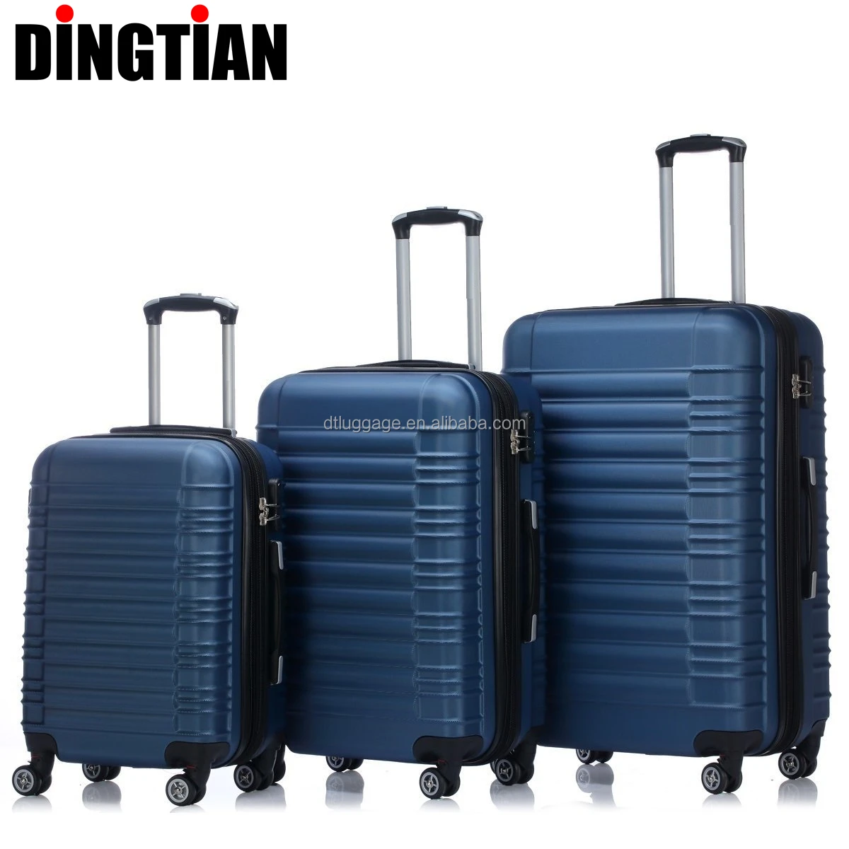 Factory price travel style luggage bag set carry on suitcase
