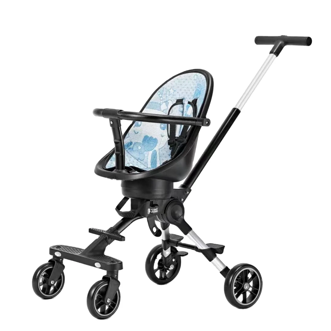 
Luxury Baby Stroller High View Baby Pram Carrier Chinese Supplier Directly Sale 3 in 1 