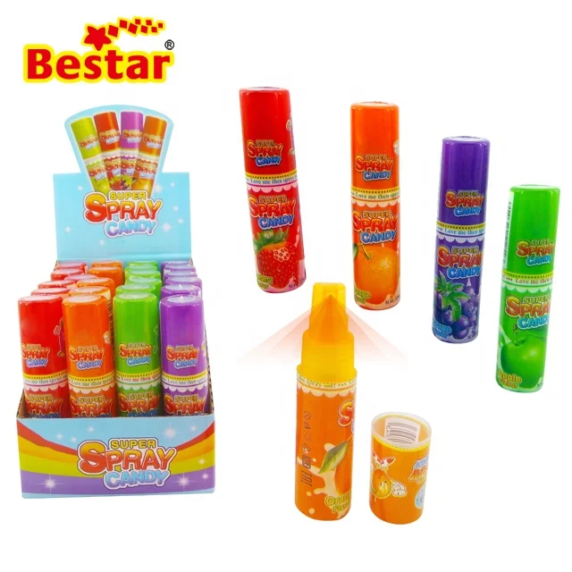 Газовый бак игрушка фруктовый вкус Спрей конфеты жидкость сладкие