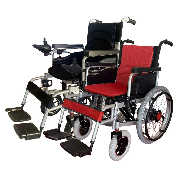 LANCET foldable manual wheelchair electric electric wheels chairs price manually folding electric wheelchair