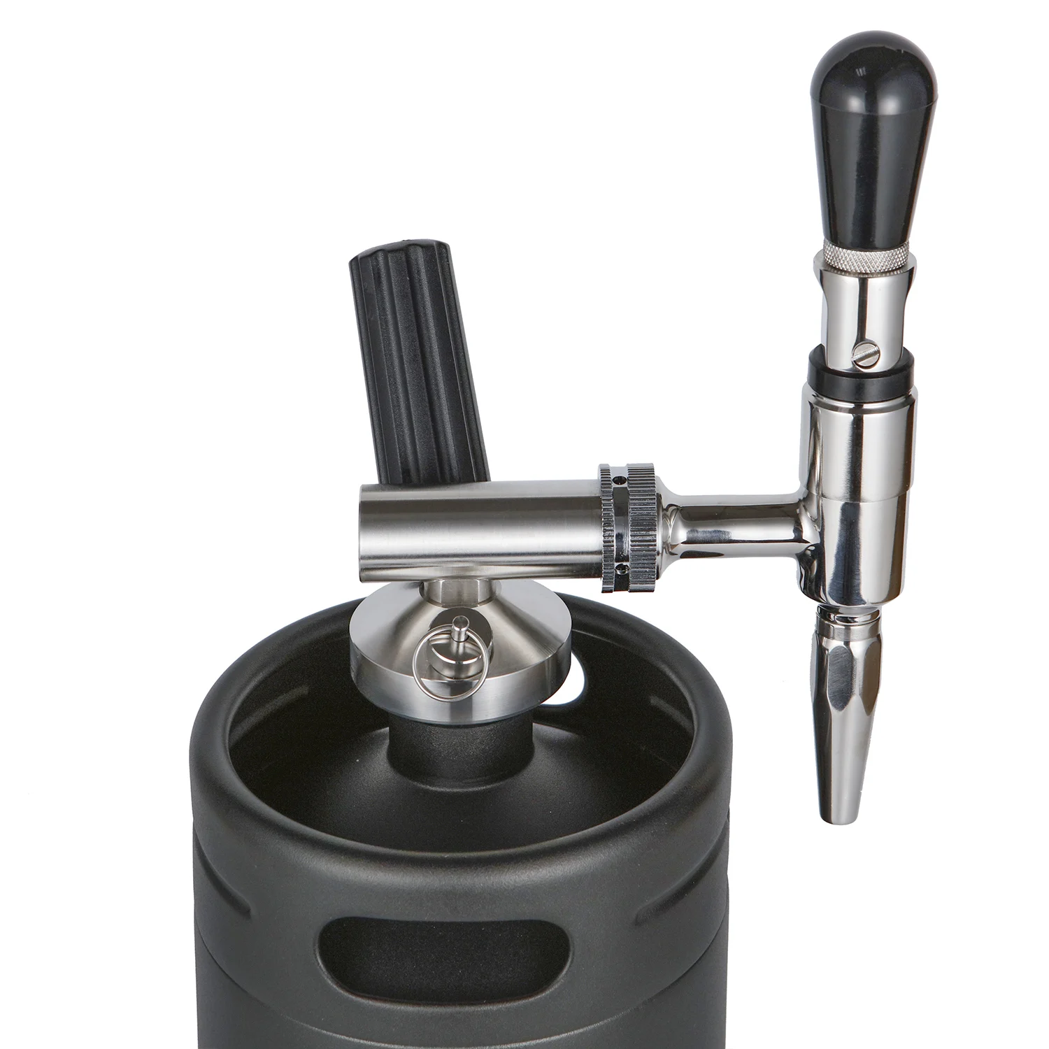 coffee party nitro cold brew keg with tap system