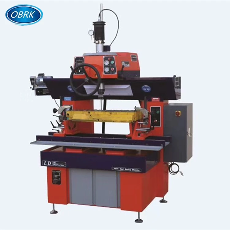 
High efficiency self-adaptive Valve seat boring machine 