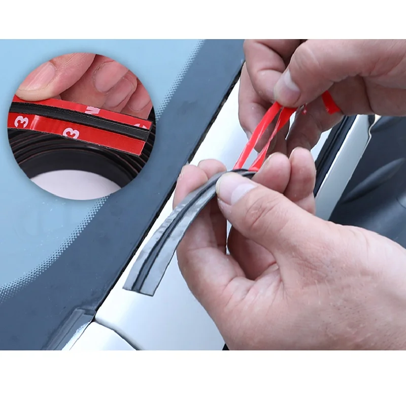 Car Seals Edge Strips Auto Roof Windshield Car Rubber Sealant Protector Seal Strip Window Seals for Auto