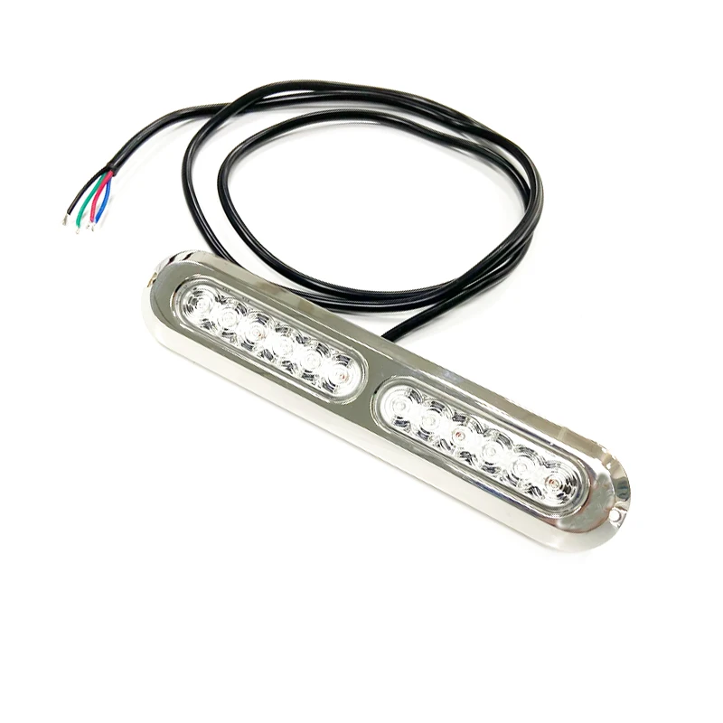 Low Voltage 60W RGB LED 12V Submersible Led Pool Lights For Pool Pond
