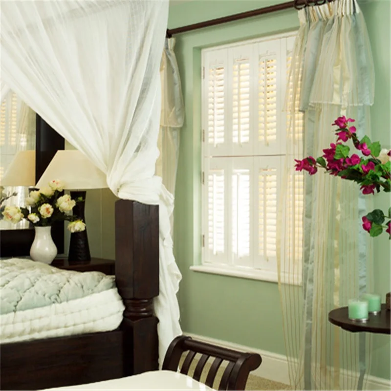 Best price folding window shutters interior electrical shutters