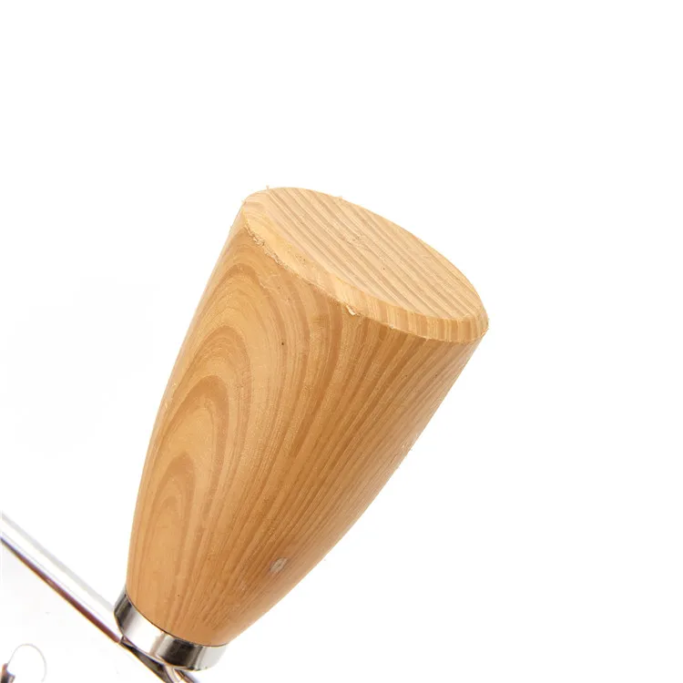 OEM нож для фруктов и овощей из нержавеющей стали, картофелечистка, моркови, лука, ручная Терка с деревянной ручкой