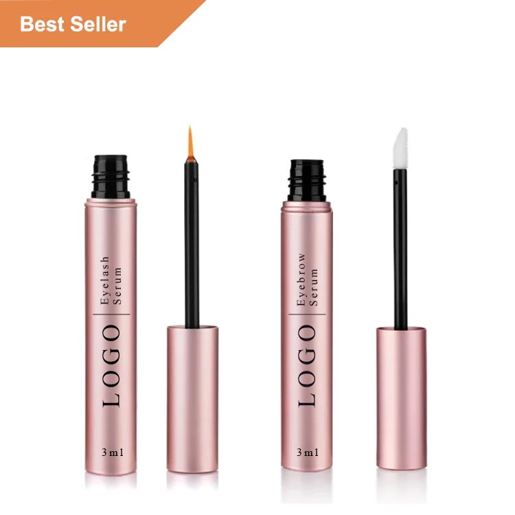 Сыворотка для бровей и ресниц Biotin Vegan 100% натуральный органический усилитель OEM Сыворотка для роста ресниц частная этикетка