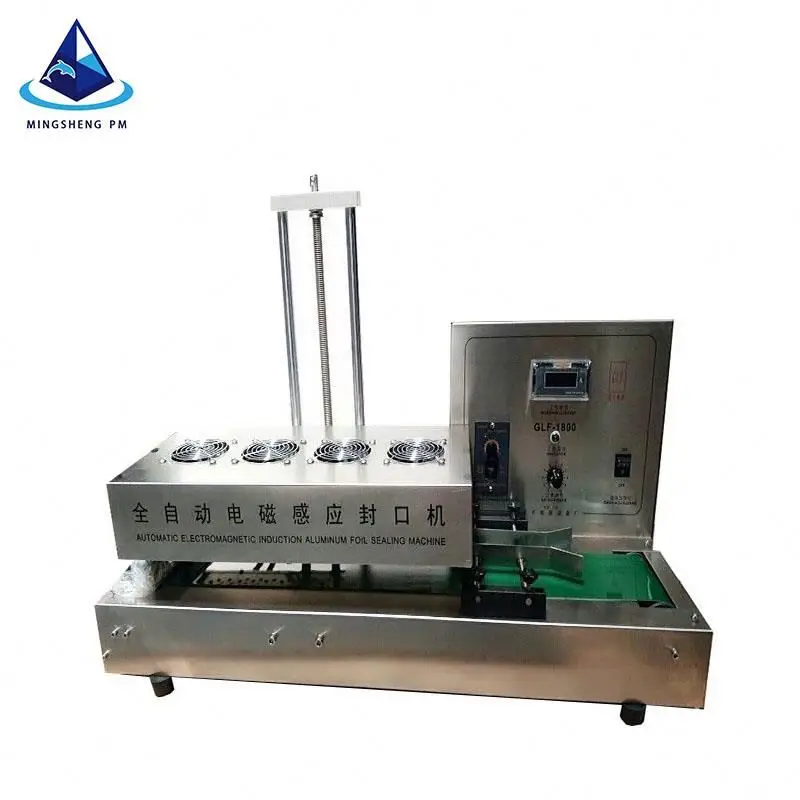 Desktop Automatic Bottles Capping Sealer Can Aluminum Foil Jars Sealing Machine