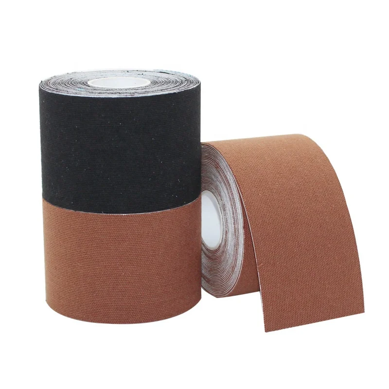 Athletic Manufacturer Wholesale Price Oem Lifting Black Bandage Sweatproof Waterproof Elastic Sport 5*5 Tape Kinesiology