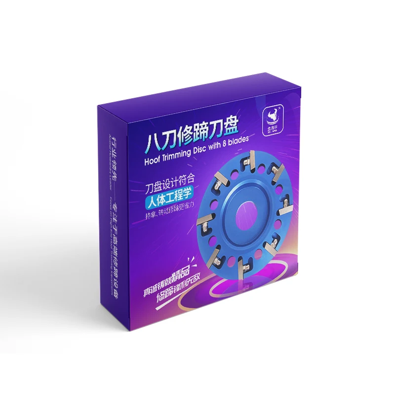 with 7pcs Blades Cow Hoof Trimmer Disk for Dairy Farm