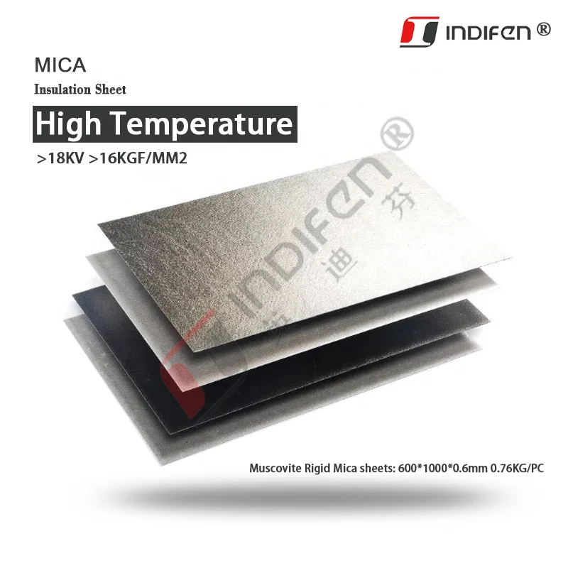 Mica High quality fireproof transparent mica sheet for electric appliances insulation  heat resistant phlogopite mica sheet