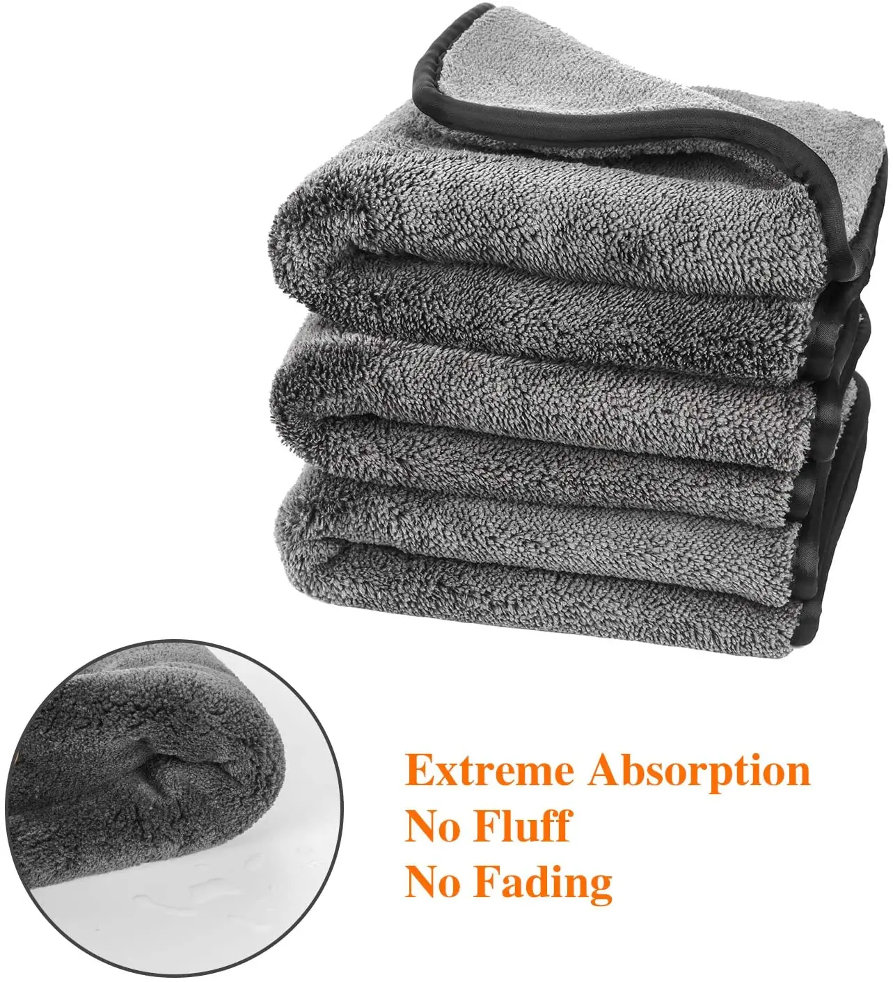 Cleaning suppliePremium Microfiber Towels  Car Drying Wash Detailing Buffing Polishing Towel with Plush Edgeless towel