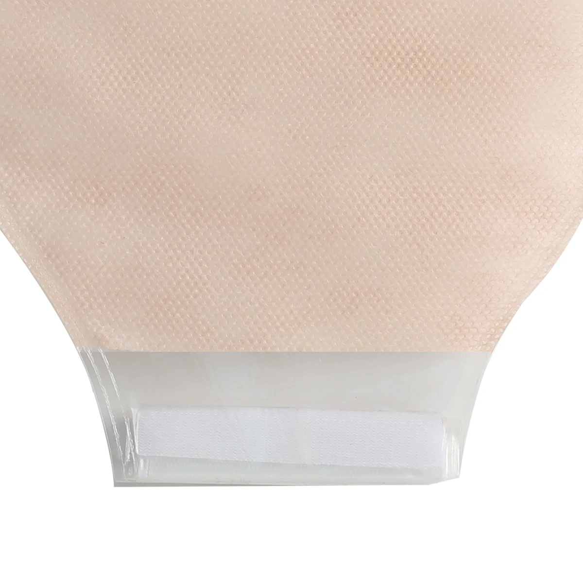 Two piece 57mm or 70mm transparent drainable colostomy bag