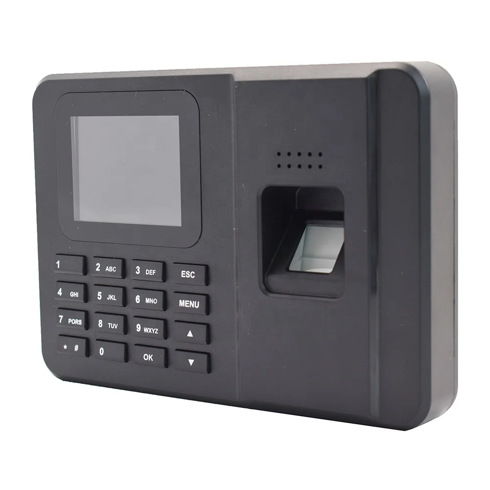 Fingerprint Recognition Time Attendance machine 2.4 inches System access Control with Audio Output