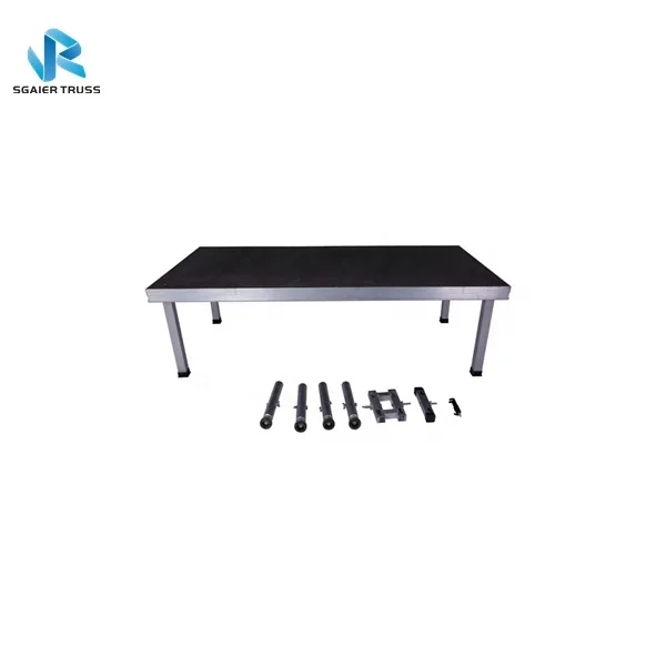 Plywood Stage Platform Portable Aluminum Stage Performance Equipment