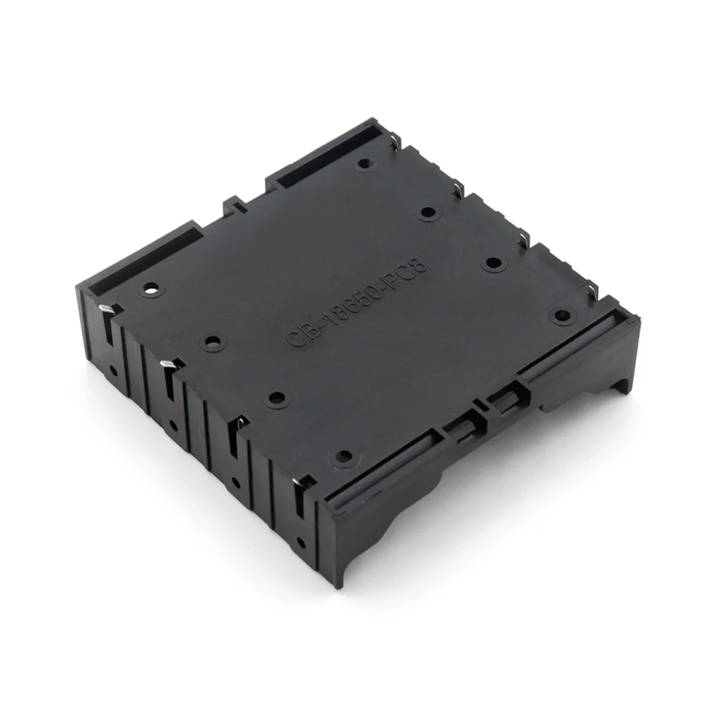4 Solt 18650 Battery Holder With Hard Pin 3.7V Battery Case Box 4*18650 Batteries Container DIY Box