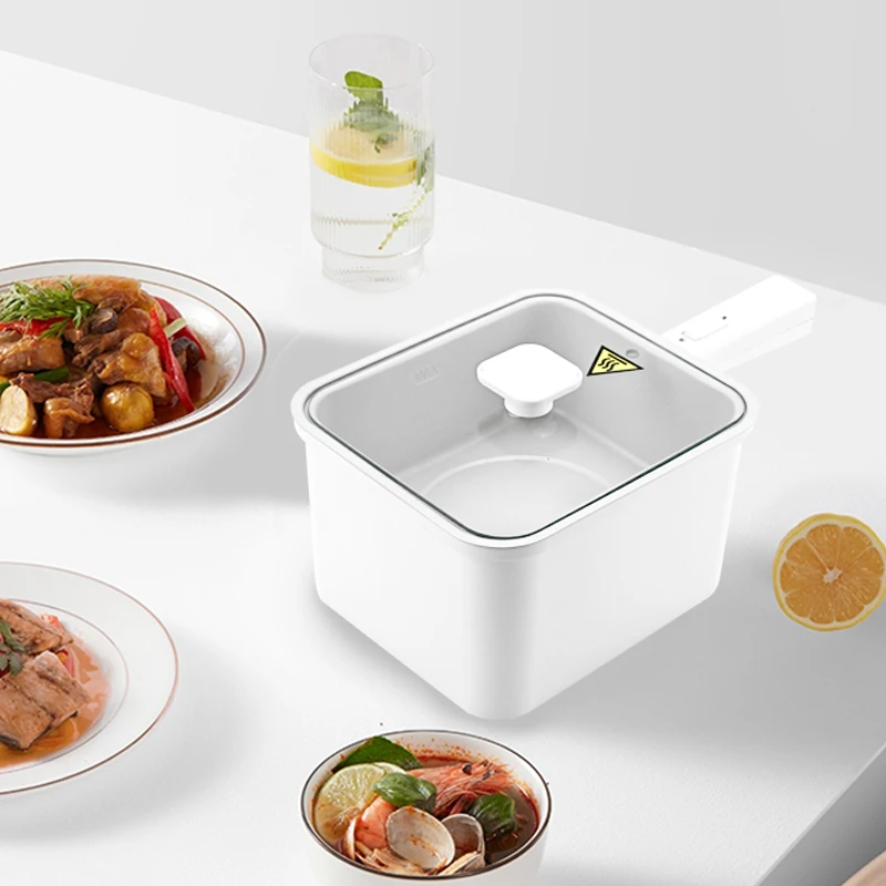 Многофункциональный мини-отпариватель для еды 1,8 л, для домашнего использования, для горячего приготовления, для приготовления лапши, электрическая плита