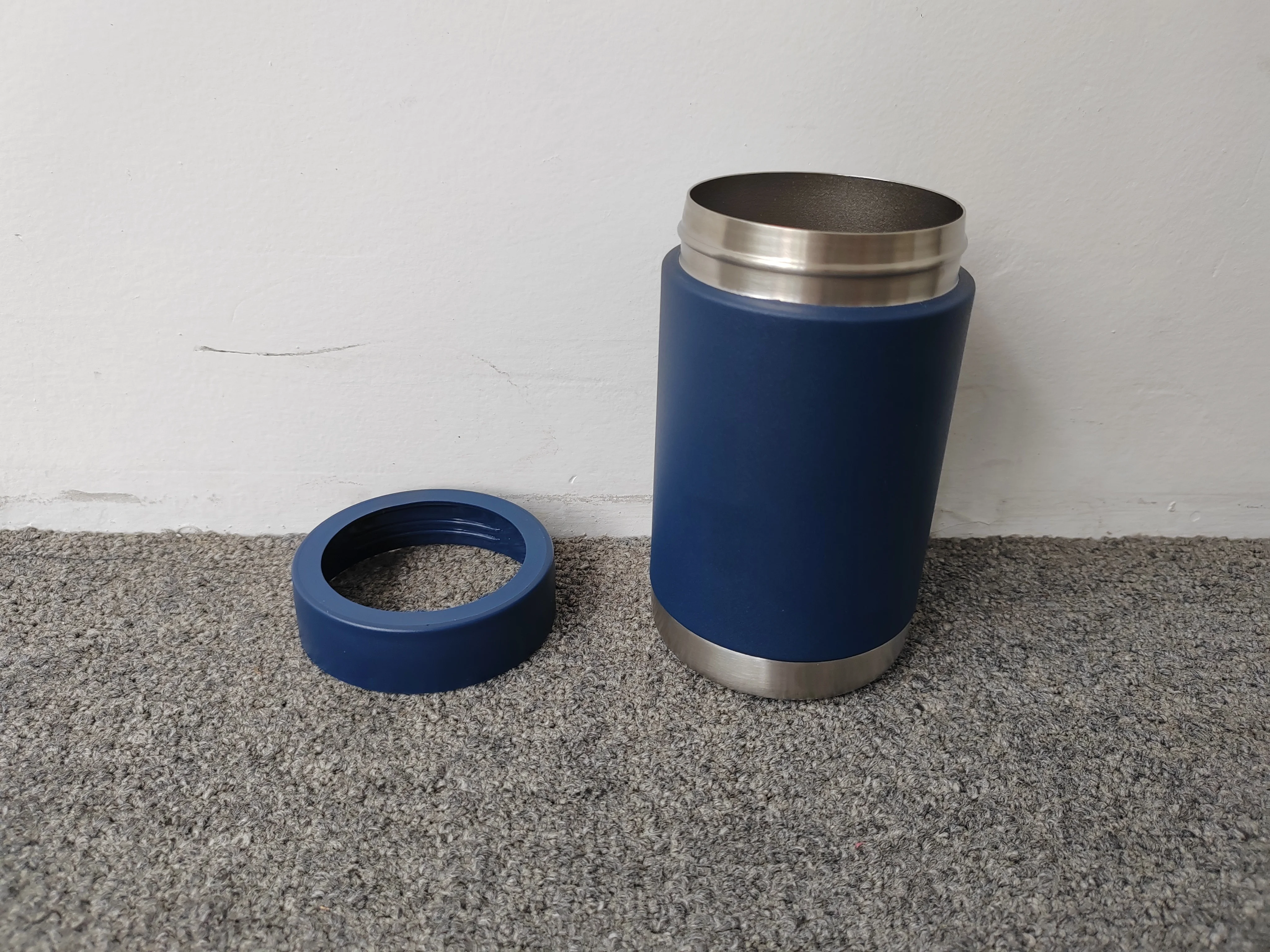 stainless steel insulator beer can holder double wall vacuum insulated keep cold 12oz/14oz/16oz ramblers Colsters