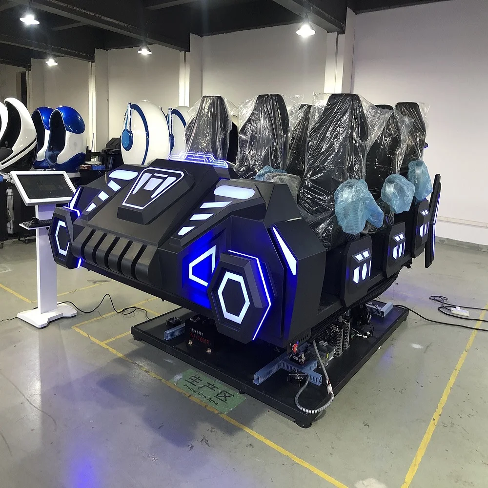 YHY 9 Seats Virtual Reality Game Equipment 7D Simulator Cinema Vr Chair 9D Simulator Dark Mars Vr