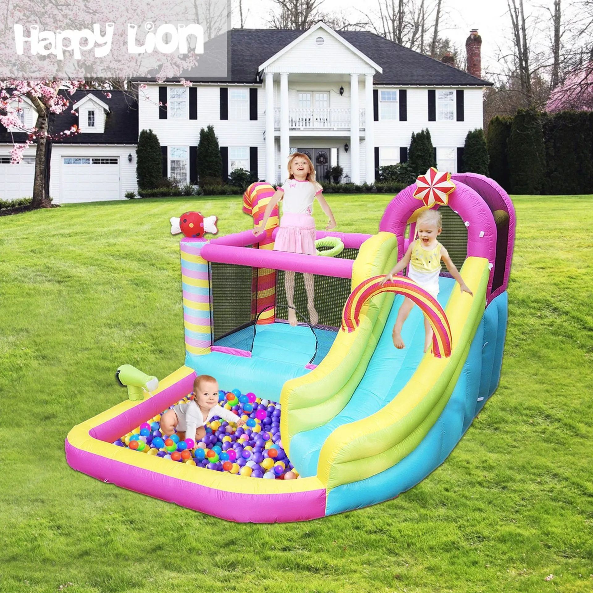 Детский надувной замок