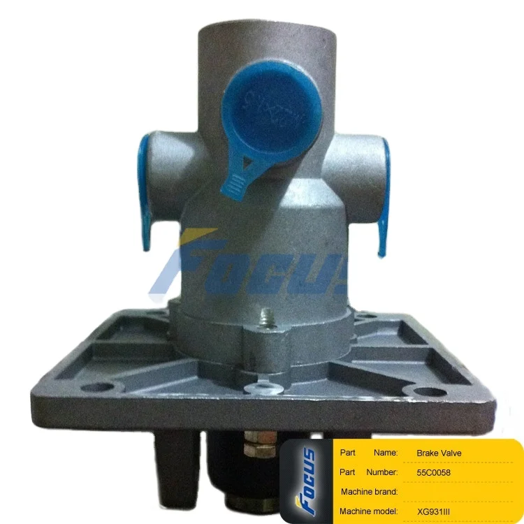 XGMA Wheel Loader Spare Parts  XG931II XG931III XG931H Brake Valve JL990109XG30 55C0058