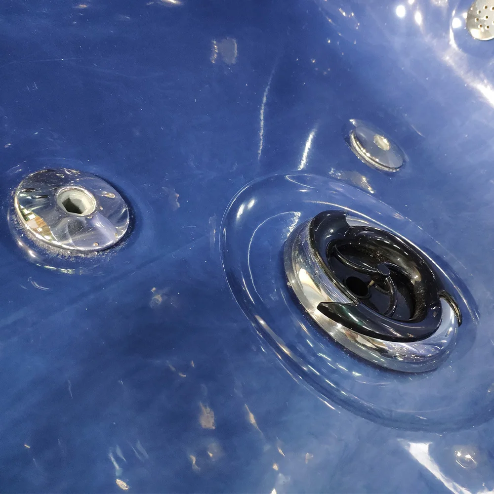 Classic acrylic 6 persons round whirlpool spa piscine outdoor BG-8811