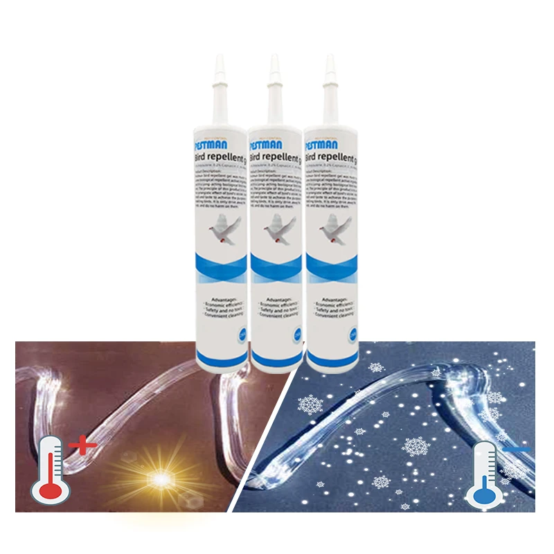 Pestman Safety No-toxic Bird Gel anti pigeon Anti Pigeon,No Bird Invasion For A Year