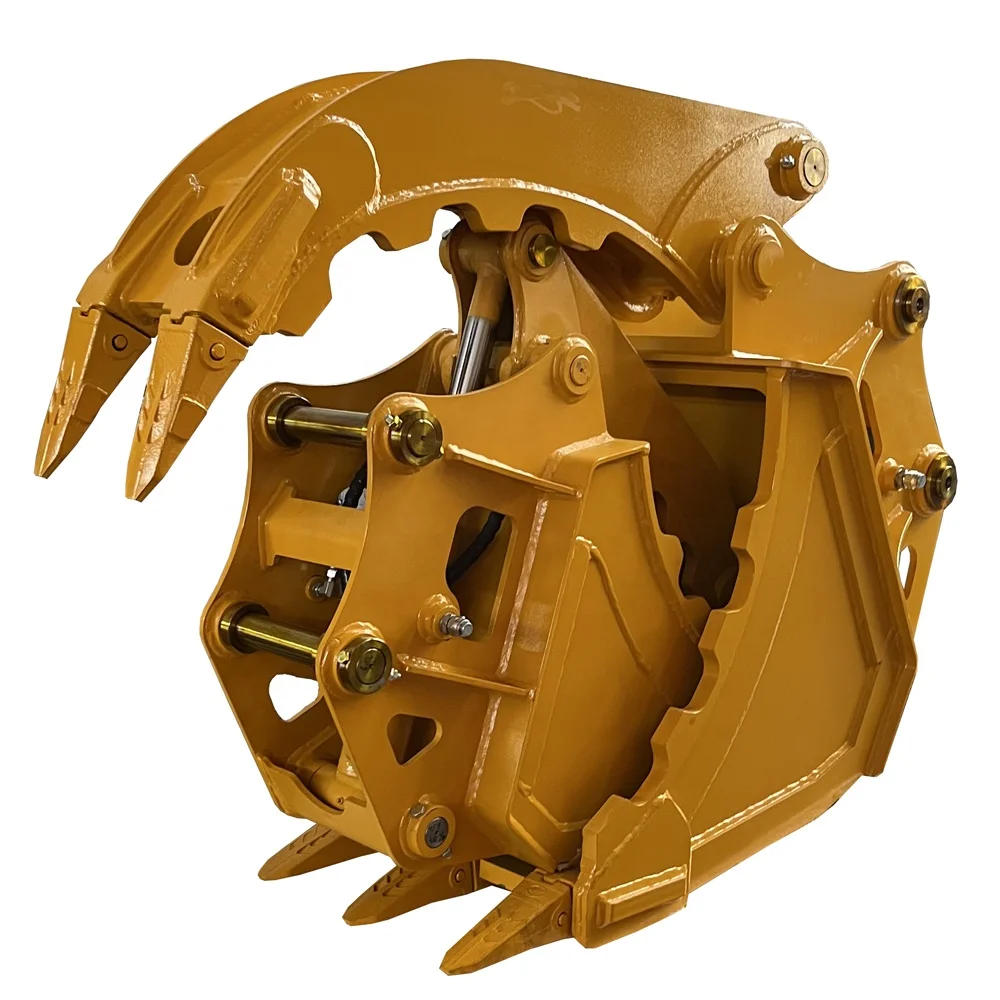 China Factory Digger Hydraulic Thumb Grab Clamp Bucket for Excavator