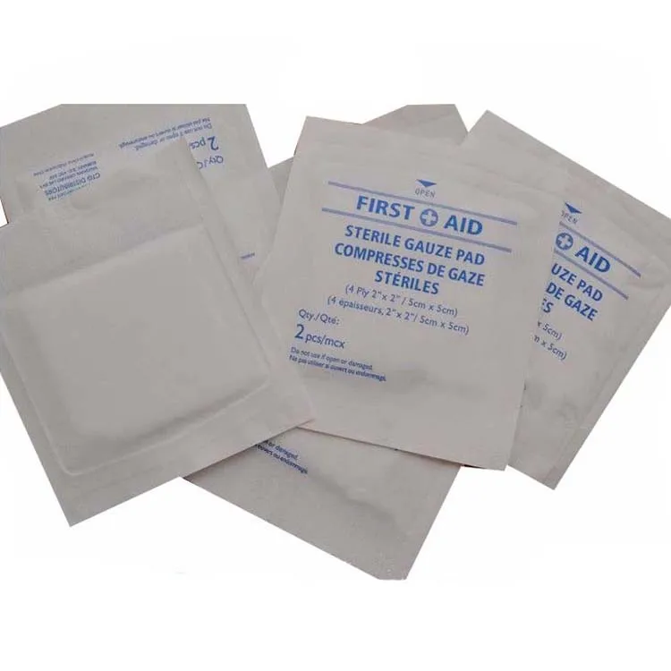 Sterilized Medical Absorbent Gauze Swab with Radiopaque Thread