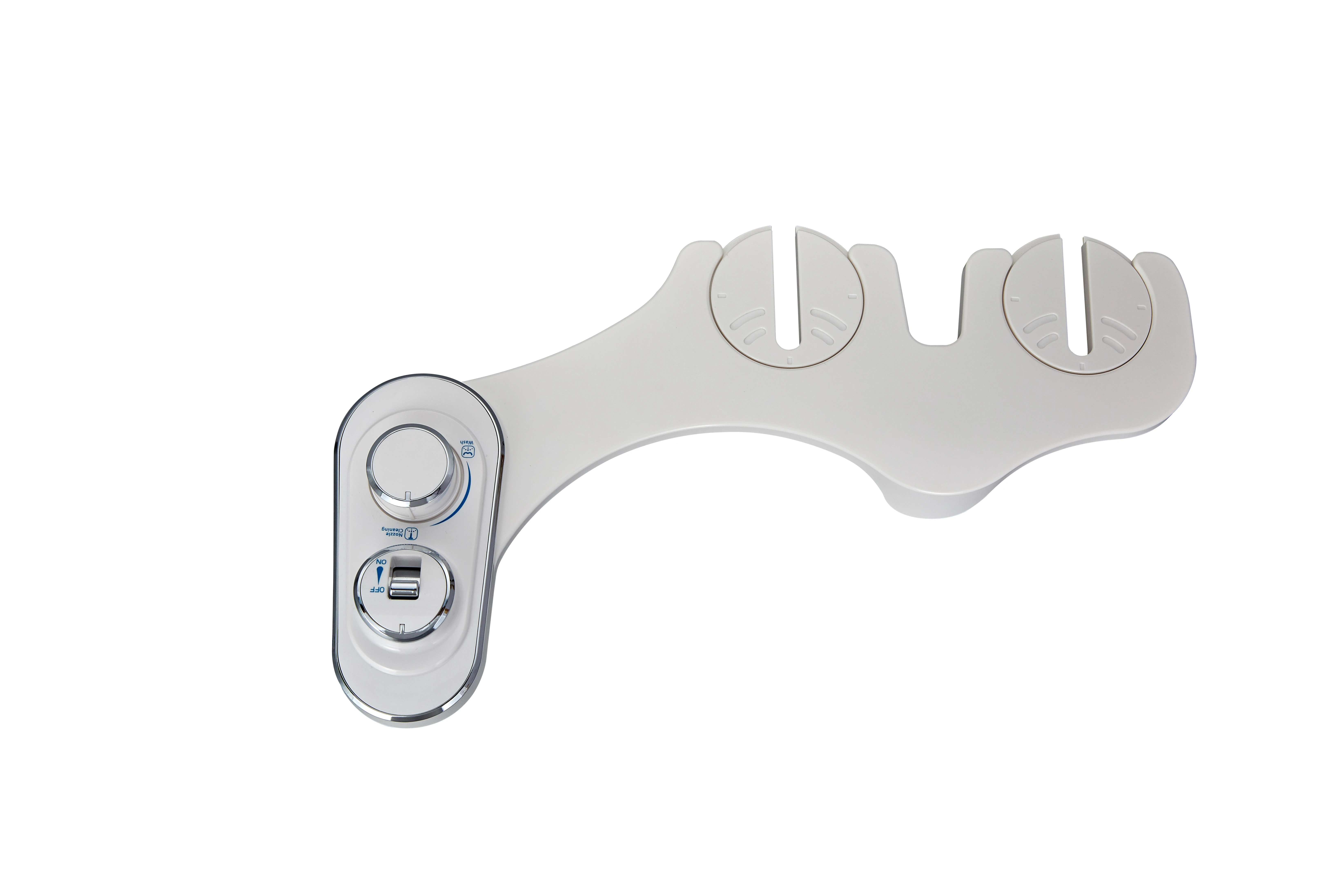 Non electric cold water with dual sprayer  nozzles bidet attachment for toilet