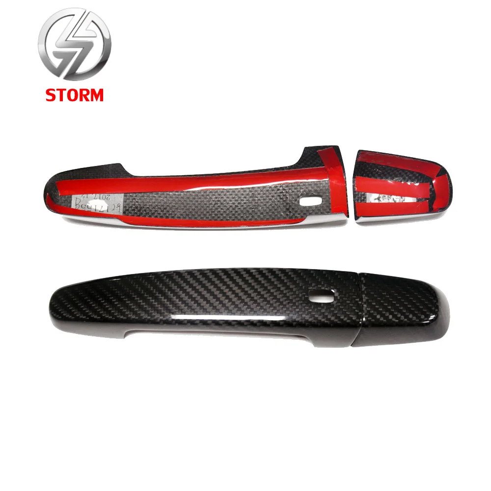 For Chevrolet Camaro 2016 2017 Carbon Fiber Door Handle Cover