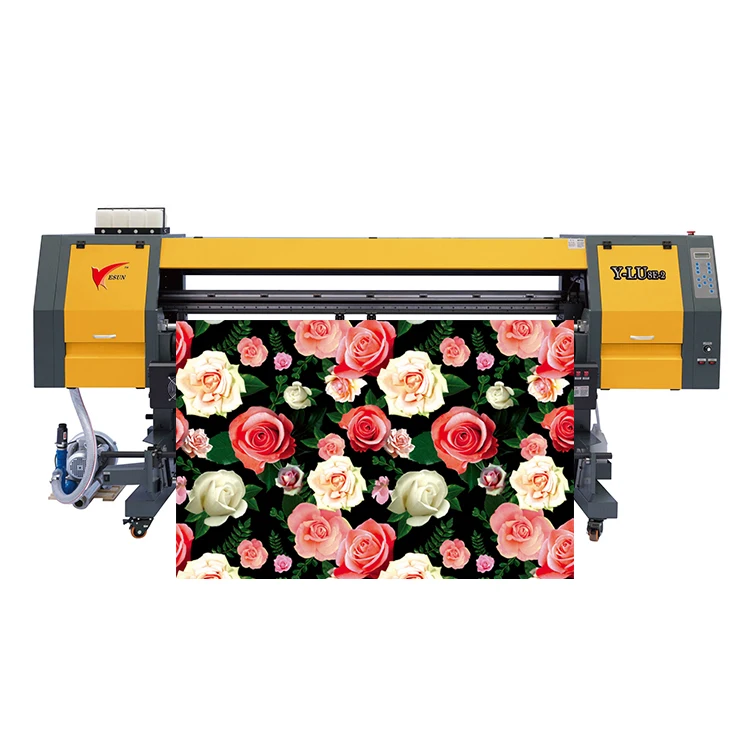 1.8m Dx5 Dx7 Flex Human Continuous Print Wit Color Eco Solvent Printer Price