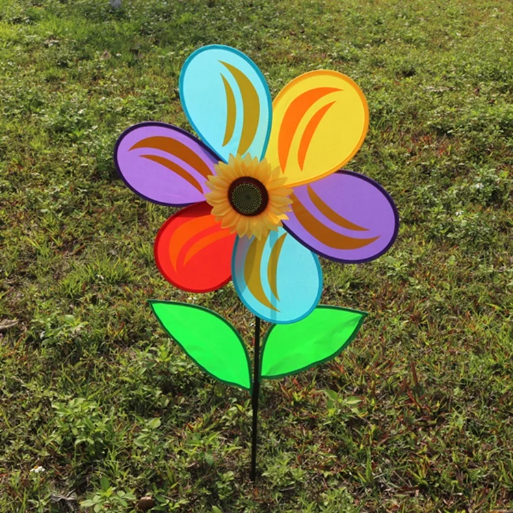 
China Manufacturer Flower Promotional Windmill Toy Popular Toy Plastic Windmill  (62512356255)