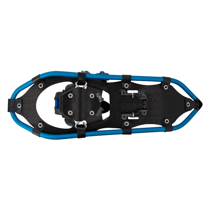 Aluminum  Snowshoes with Toe box system with double ratchet binding