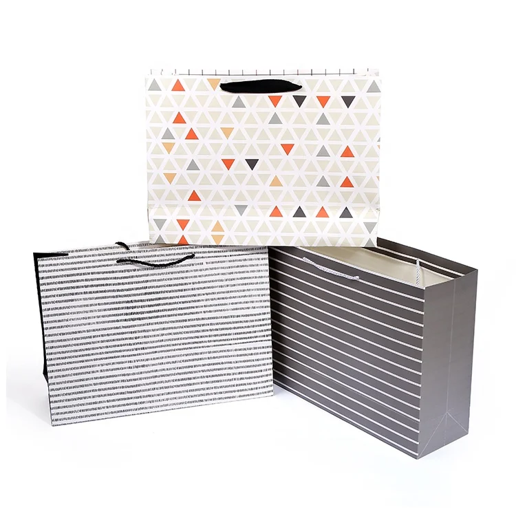 
New Design custom cheap paper bag print luxury gift fashion food packaging bags 2021 