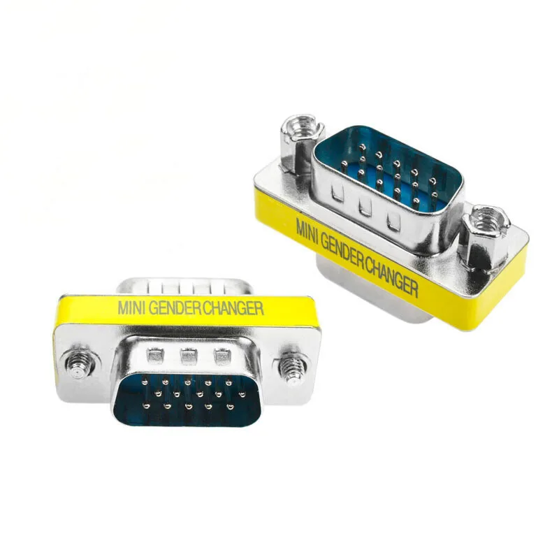 Magelei OEM оптовая продажа дешевая цена HD15 VGA штекер-штекер/гнездо M/M мини-переходник для ПК штекер/гнездо адаптер