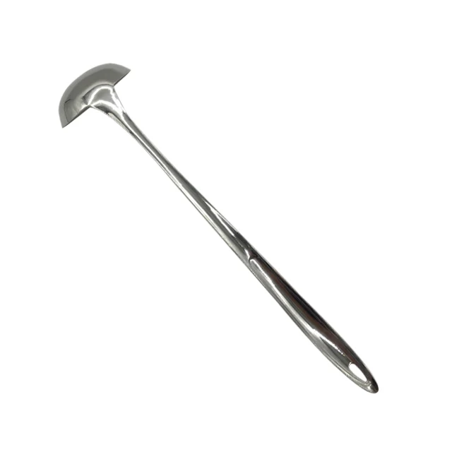 Суповой ковш из нержавеющей стали серебристый