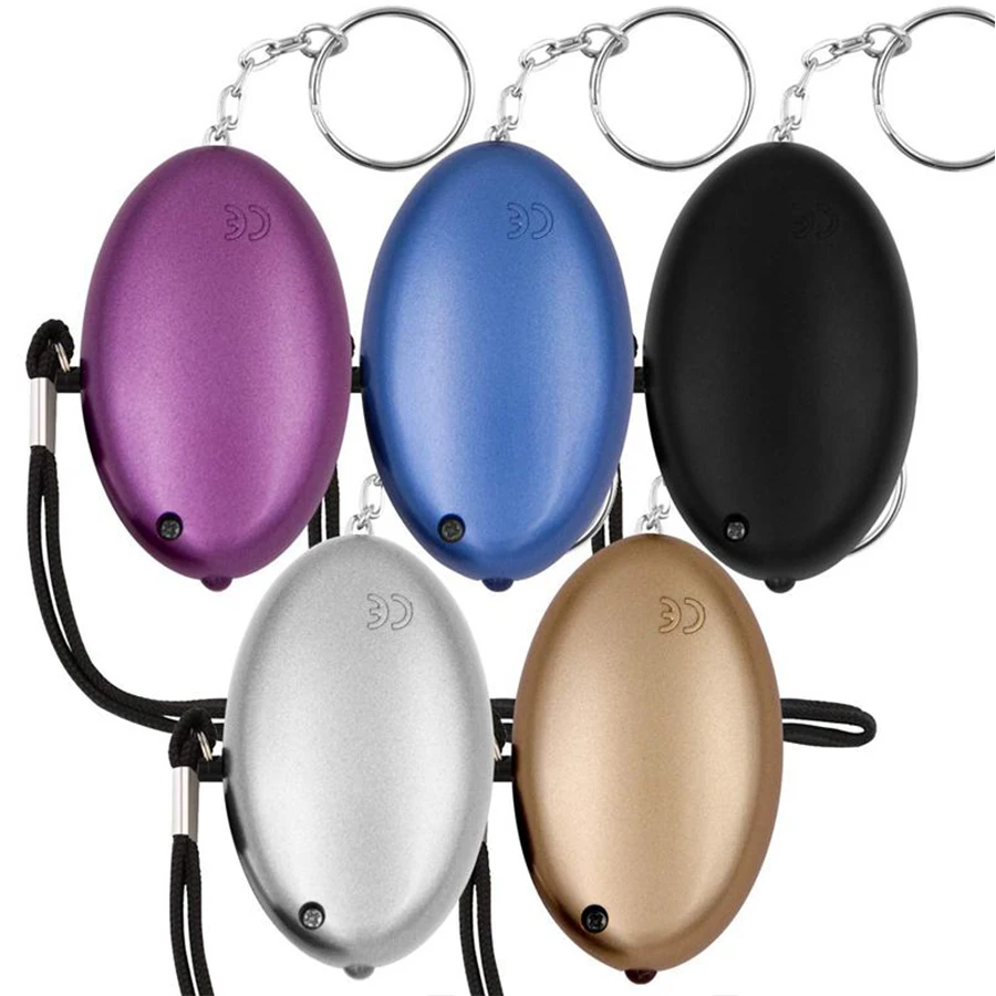 
Promotional Gift Anti Wolf Alarm Security Protect Alert Personal Safety Scream Loud Keychain Alarm 