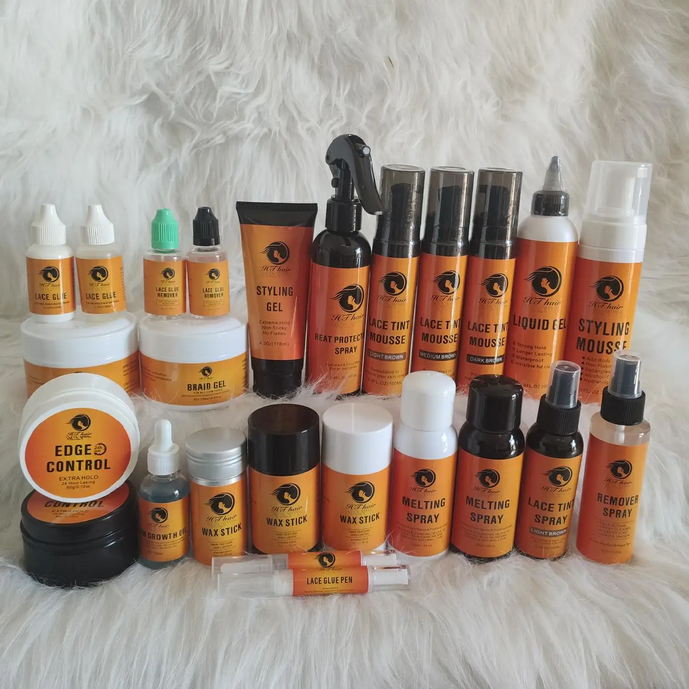 wholesale Private Label Fast Drying No Residue Bond Extra Hold Lace Wig Glue waterproof Adhesive Glue pen for wig