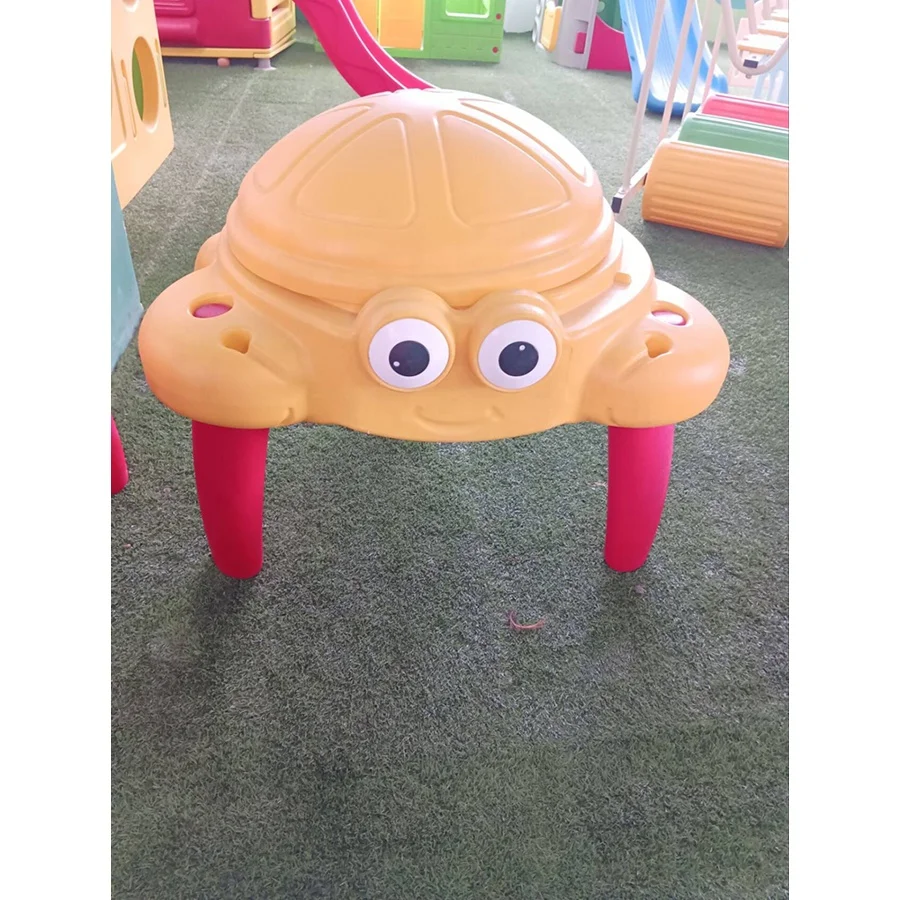 custom cheap portable worm tunnel plastic toys playhouse indoor kids playground with slides