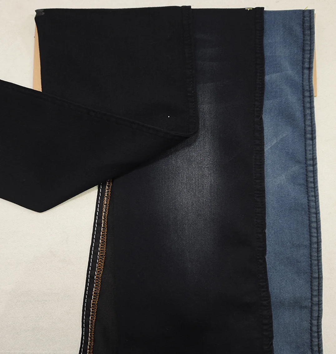 Lenin Fabric Pure Silk Fabric Wholesale 100% Cotton Stretch Denim Fabric