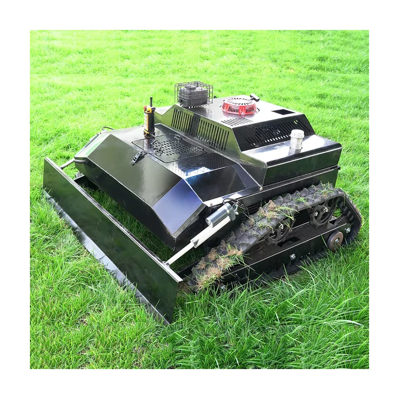2024 Новый DZR 1070 мм Многофункциональный 60 градусов склон с дистанционным управлением робот газонокосилка трактор бензин самостоятельно