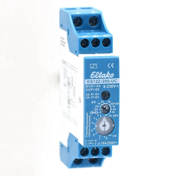 NEW and stock Eltako Impulse switch ES12Z-200-UC,2 NO contacts 16A,21200601