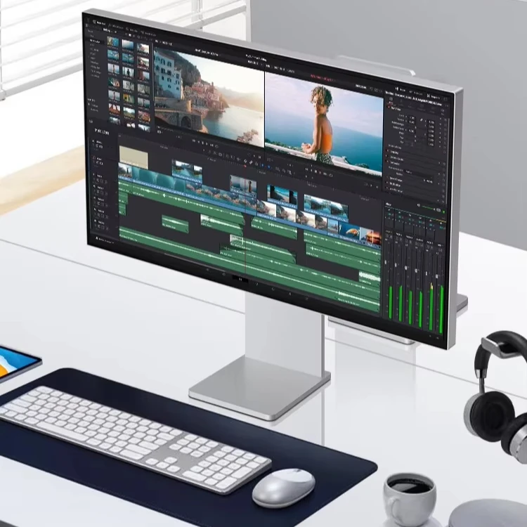 Cheap Widescreen Lcd 5K Ips Desktop Monitors Frameless 60Hz Computer Pc Gaming Monitor 34 Inch