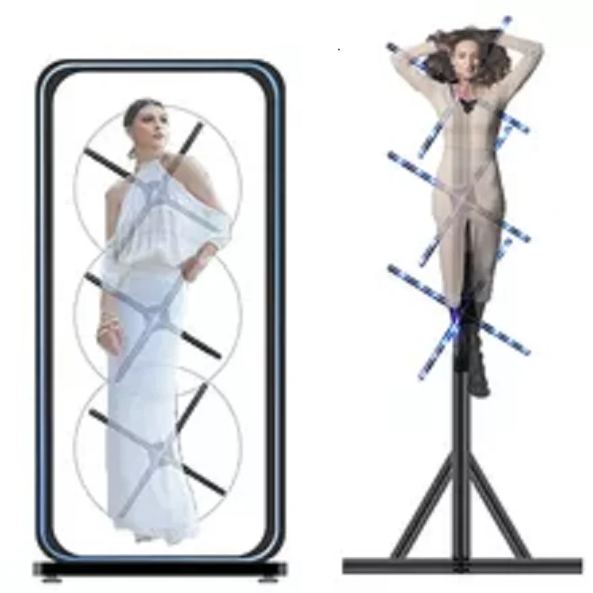 HD1024*1024 screen M7 holographic advertising panel 3D digital signage fan WIFI hologram 3d bluetooth advertisement