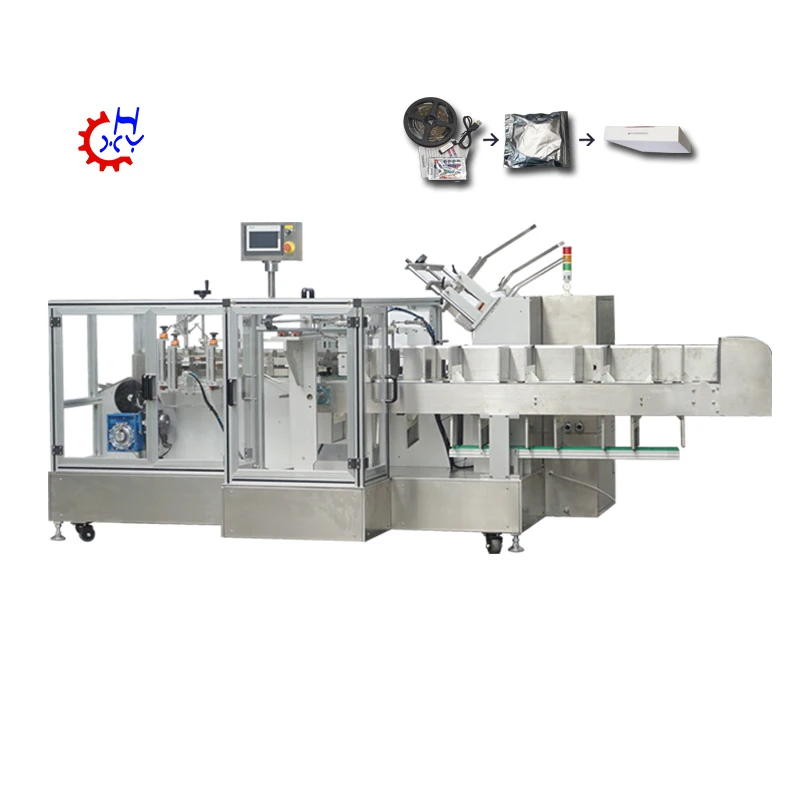 High Speed Industrial Component Line Light Bulb Holder Flow Packing Machine