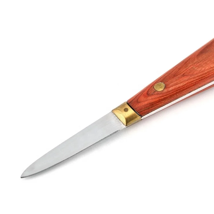 
Stainless Steel Oyster Knife with Rosewood Handle SW-KP701B 