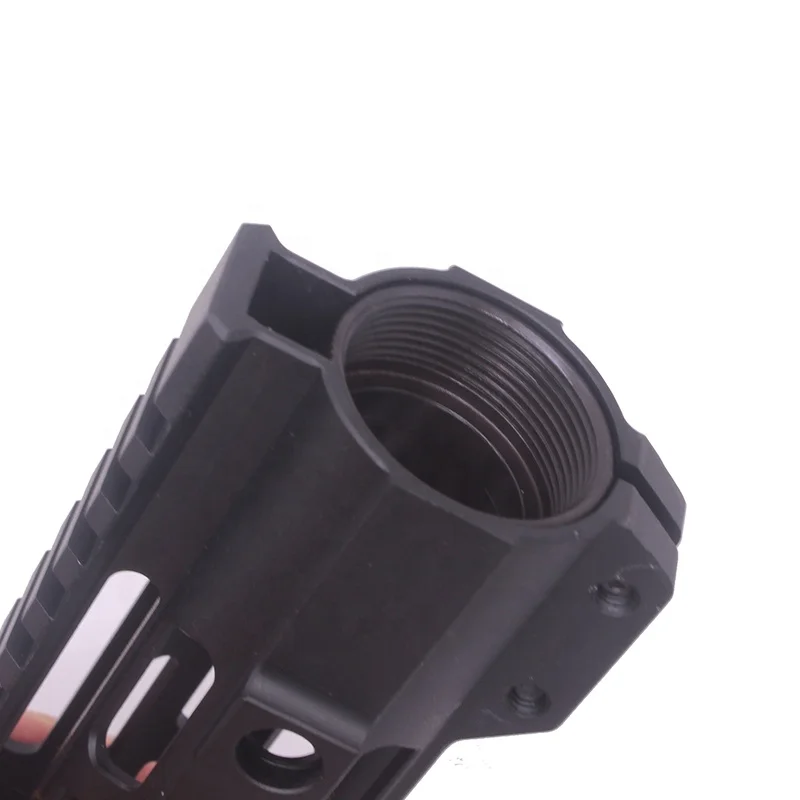 AR15 free float mlok handguard 7 9 10 12 13 15 дюймов со стальной цилиндрической гайкой для m4 винтовки ar тактические охотничьи