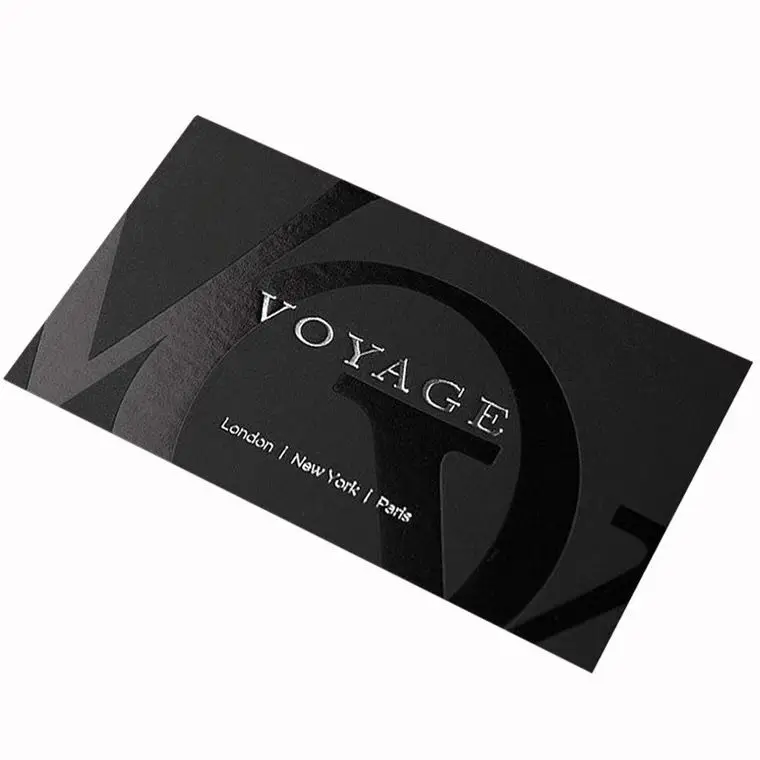 Изготовленные на заказ визитные карточки из высококачественной бумаги или ПВХ